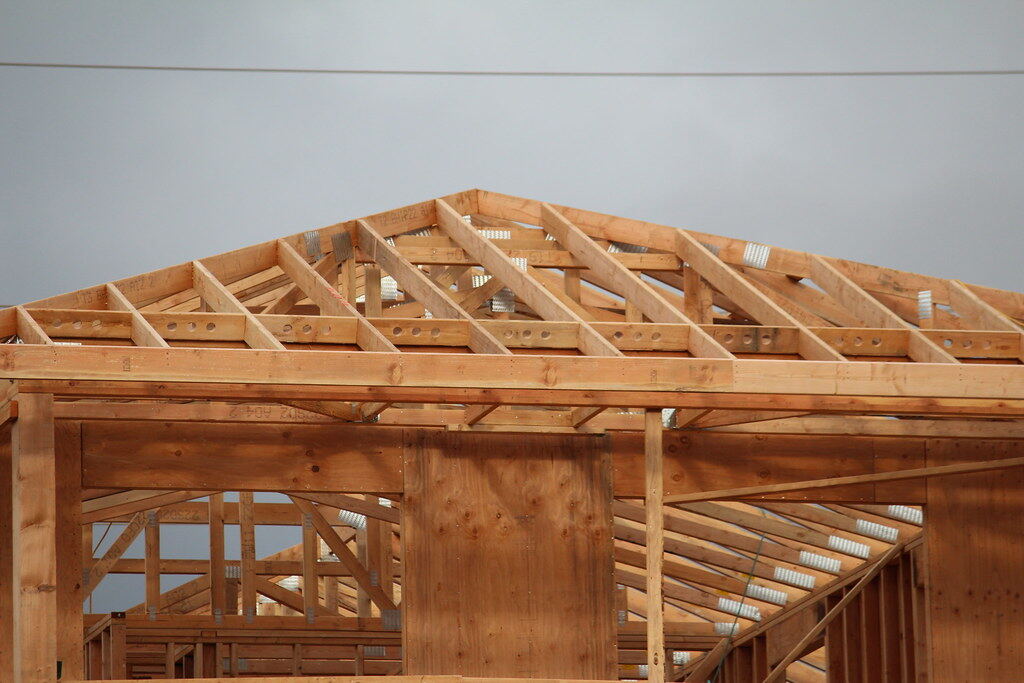 Accessory dwelling unit roof truss framing detail El Paso TX